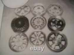 WBC-2 Wolfsburg Alloy wheel center caps Empi 4 Lug Bug Ghia Type 3 Beetle T1 T3