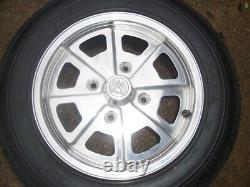 WBC-2 Wolfsburg Alloy wheel center caps Empi 4 Lug Bug Ghia Type 3 Beetle T1 T3