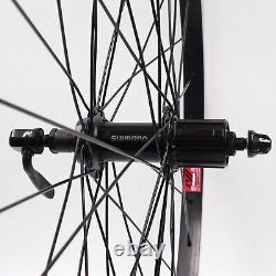 Weinmann 26 Front & Rear Mountain Bike wheelset Black Shimano HG Cassette Hub