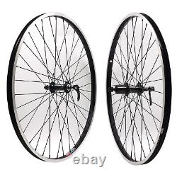 Weinmann 26 Front & Rear Mountain Bike wheelset Black Shimano HG Cassette Hub