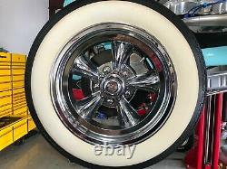 West Coast Hot Rod Rat Rod For 15 Wheel 75mm Wide Big White Wall Tire Trim 4pcs