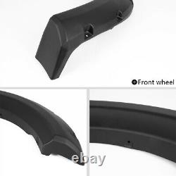 Wheel Fender Flares Fit For 2009-2014 Ford F150 Offroad Pocket Rivet Style Black