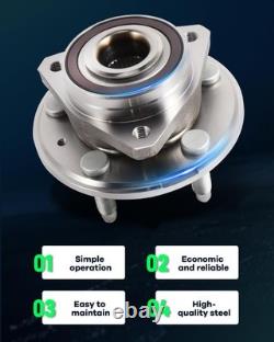 Wheel Hub Bearing Assembly Set Fits 2010-2014 CTS Front/Rear 5 Lugs 513282