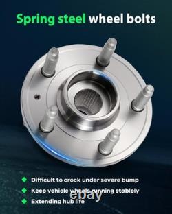 Wheel Hub Bearing Assembly Set Fits 2010-2014 CTS Front/Rear 5 Lugs 513282