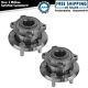 Wheel Hub & Bearing Left & Right Pair for Charger Magnum 300C AWD 4WD