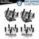 Wheel Hub Bearings Assembly Set Front & Rear Fits 2011-2017 Honda Odyssey