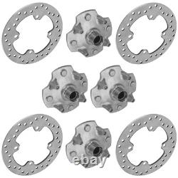 Wheel Hubs And Disc Rotors For Honda Pioneer 1000 SXS1000M3 2017-21 Front/Rear