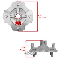 Wheel Hubs And Disc Rotors For Honda Pioneer 1000 SXS1000M3 2017-21 Front/Rear