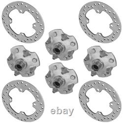 Wheel Hubs And Disc Rotors For Honda Pioneer 1000 SXS1000M3 2017-21 Front/Rear
