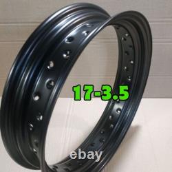 Wheel Rim 17-3.5 40 hole. Matte black for Harley