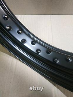 Wheel Rim 17-3.5 40 hole. Matte black for Harley
