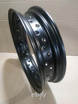 Wheel Rim 17-3.5 40 hole. Matte black for Harley