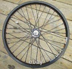 Wheel Set 20 BMX Park Front 3/8 and 9T 3/8 Rear Axle Double Walled Rims