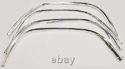 Wheel Well Opening Molding Set Front & Rear 1967-72 Ford Pickup Truck