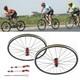 Wheels Road Bicycle Front & Rear Bike Wheelset Set 7-11 speed C/V Brake 700C USA
