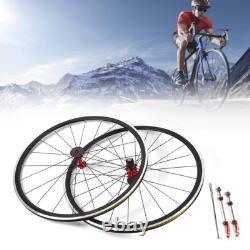 Wheels Road Bicycle Front & Rear Bike Wheelset Set 7-11 speed C/V Brake 700C USA
