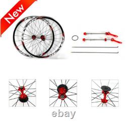 Wheels Road Bicycle Front & Rear Bike Wheelset Set 7-11 speed C/V Brake 700C USA
