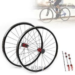 Wheels Road Bicycle Front & Rear Bike Wheelset Set 7-11 speed C/V Brake 700C USA