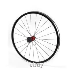 Wheels Road Bicycle Front & Rear Bike Wheelset Set 7-11 speed C/V Brake 700C USA