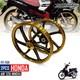 Wheels Set Gold Hub Front Rear 17 Rim For Honda Anf 125i Innova Jc37 03-12