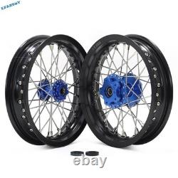 X160/260 Supermoto 2.15x12 Spoked Front Rear Wheels Set For Sur Ron Light Bee X