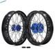 X160/260 Supermoto 2.15x12 Spoked Front Rear Wheels Set For Sur Ron Light Bee X