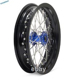X160/260 Supermoto 2.15x12 Spoked Front Rear Wheels Set For Sur Ron Light Bee X