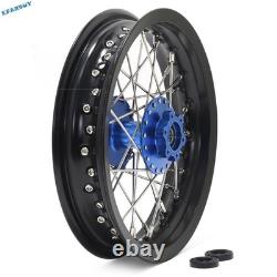 X160/260 Supermoto 2.15x12 Spoked Front Rear Wheels Set For Sur Ron Light Bee X