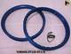 YAMAHA DT125 DT175 ALUMINIUM BLUE FRONT21+ REAR18 WHEEL RIM SET nan3993