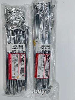 Yamaha Enduro DT DT125 DT175 Wheel Spoke SET Front and Rear 18' 21' CP