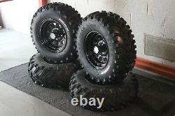 Yamaha Grizzly 660 25 Kenda Bear Claw Atv Tire Itp Black Atv Wheel Kit Irsd