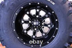 Yamaha Kodiak 400 Sra 25 Bear Claw Atv Tire & Hd4 Wheel Kit Sra1ca