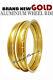 Yamaha Rd250 Rd350 A/b 1973 1974 1975 Aluminium (gold) Front + Rear Wheel Rim