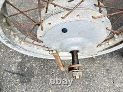 Yamaha Xs650 Front and Rear Wheels Set
