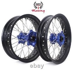 Yamaha YZ125 YZ250 1999-2022 YZ125X 2020-23 YZ250X 2017-2022 Supermoto Wheels