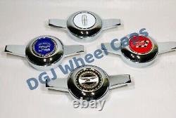 Zenith Cut Chrome Knock-Off Spinners for Lowrider Wire Wheels (M)