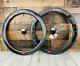 Zipp 404 NSW Carbon Fiber Wheel set Front and Rear Disc CL 12mm New